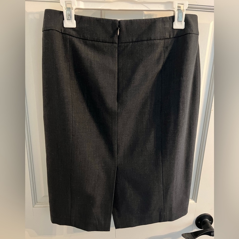 Calvin Klein Charcoal Pencil Skirt